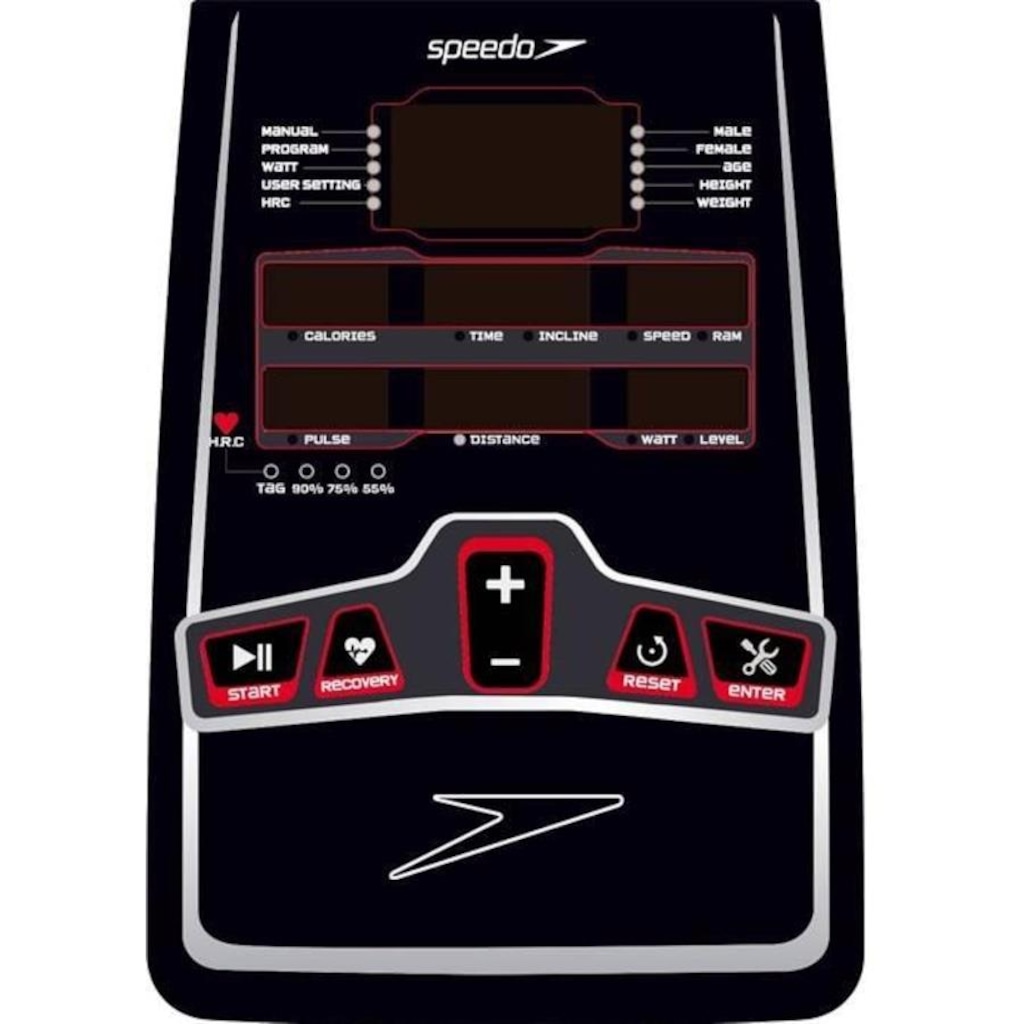 Imagem 2 do produto Bicicleta Ergométrica Speedo B75 Painel Completo com Conexão Bluetooth para Apps de Treino