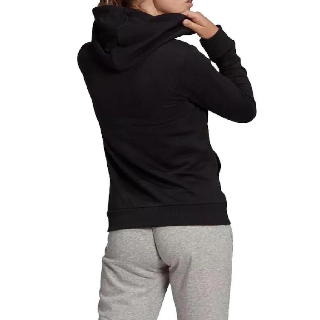 Imagem 2 do produto Jaqueta de Moletom com Capuz adidas W LIN FT FZ HD - Feminina
