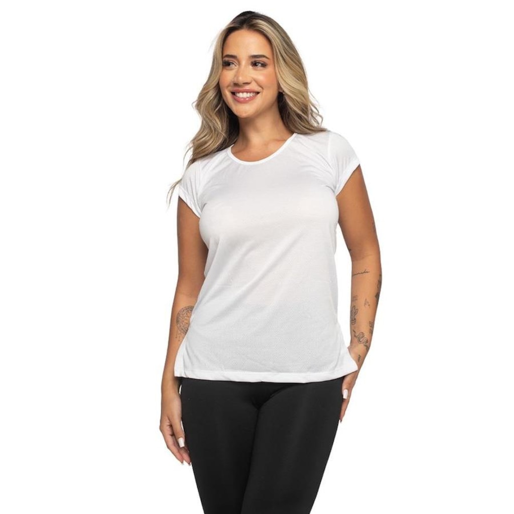 Blusa Frimodas Fitness Dry Fit Academia - Feminina - Foto 1