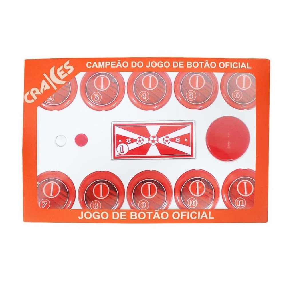 Jogo de Botão Jucrake Acrilico