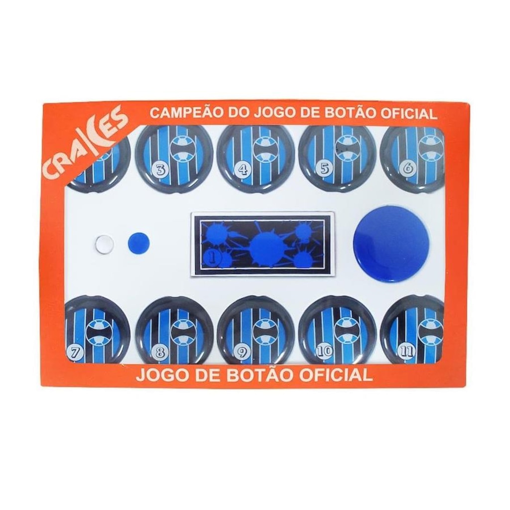 Jogo de Botão Jucrake Acrilico