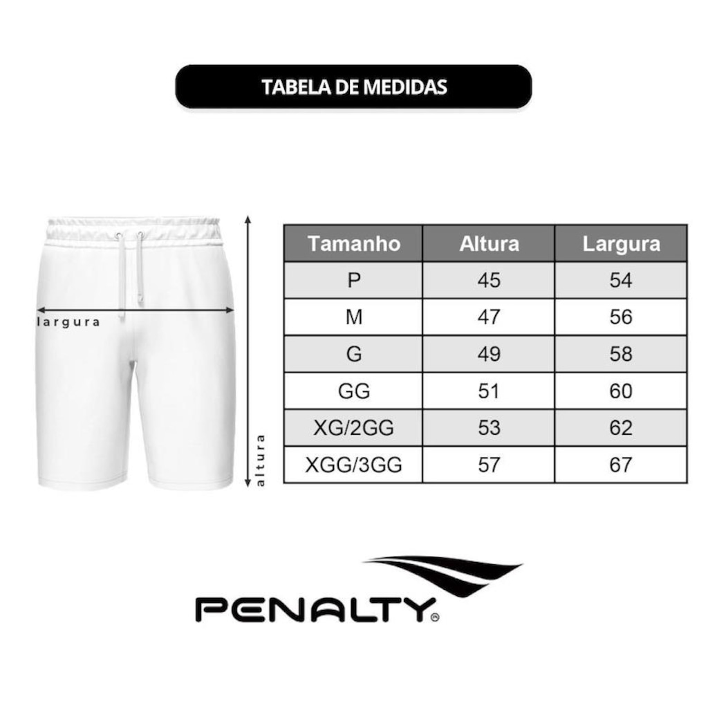 Imagem 3 do produto Bermuda Penalty 3X3 Pro - Masculina