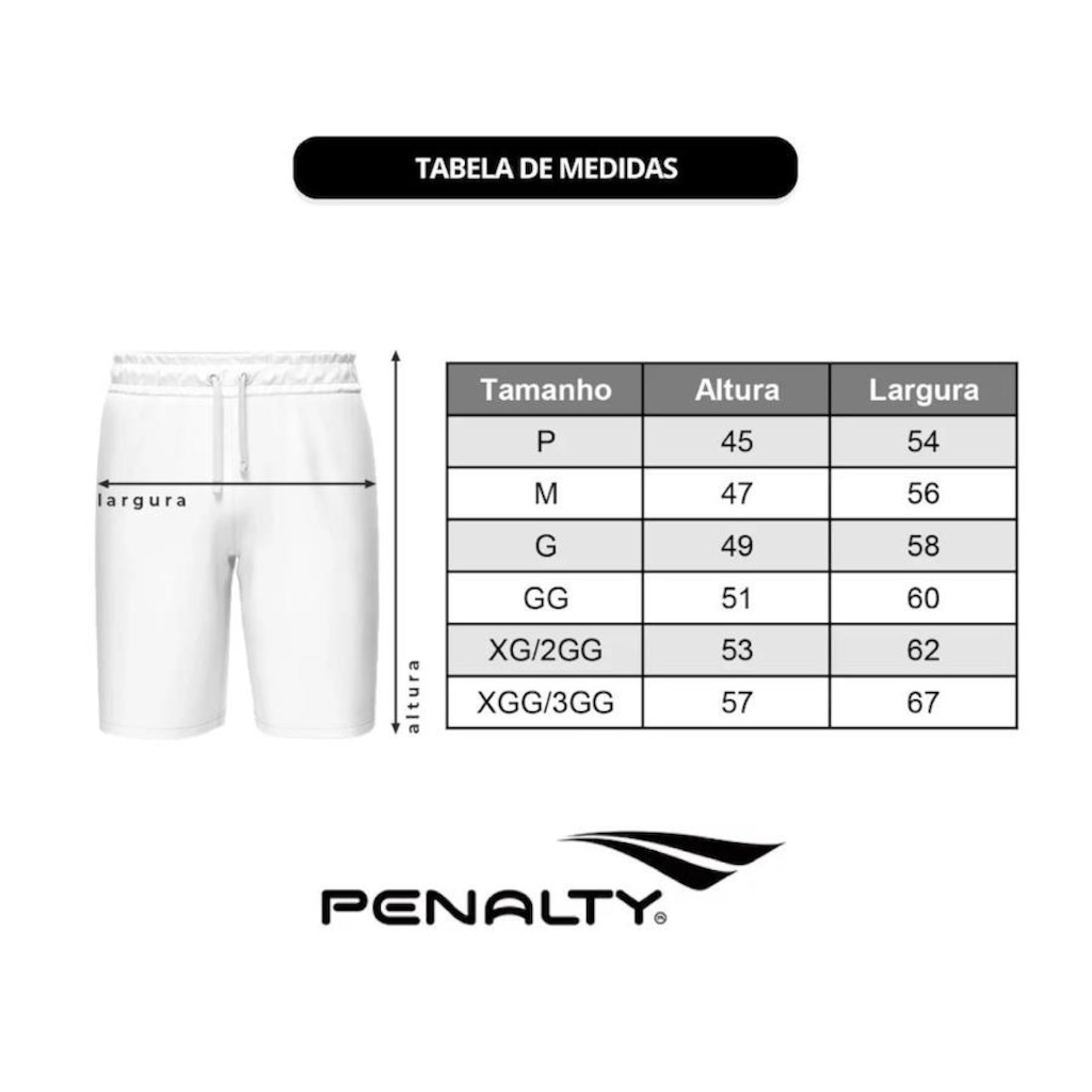 Imagem 5 do produto Bermuda Penalty 3X3 Pro - Masculina