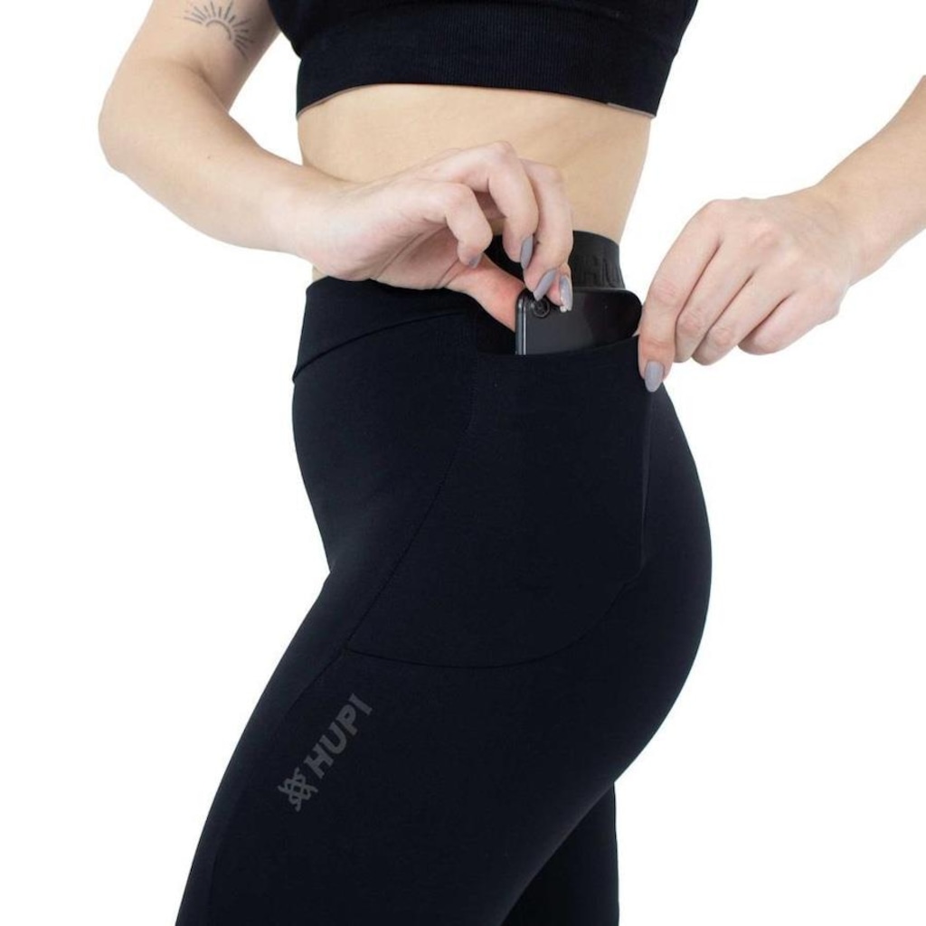 Imagem 3 do produto Calça Legging HUPI Bella 3/4 - Feminina
