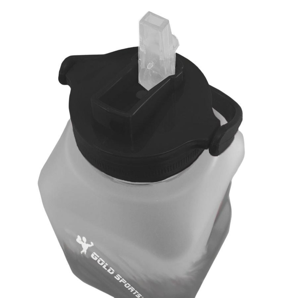 Imagem 3 do produto Garrafa Squeeze Gold Sports Cubo Emborrachada - 1Litro