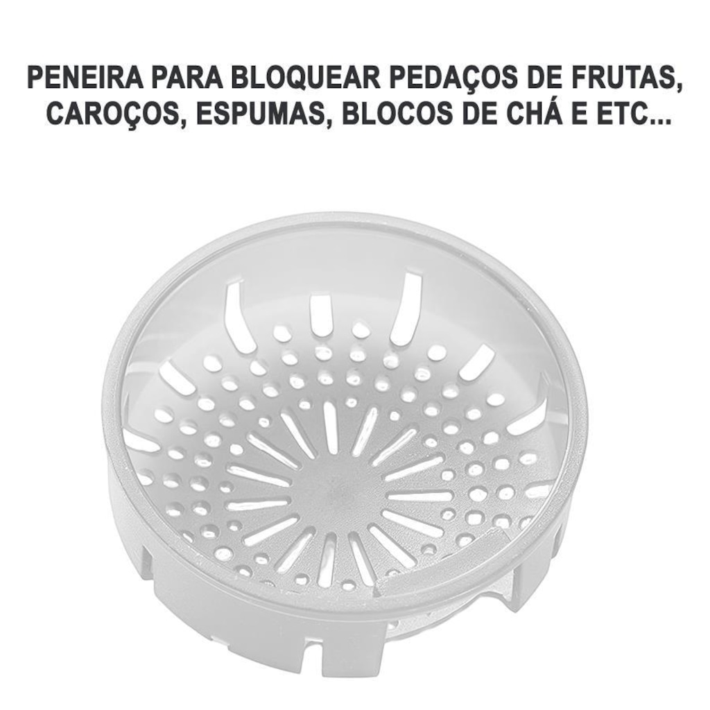 Imagem 5 do produto Garrafa Squeeze Gold Sports All Day Siliconada com Peneira - 1Litro