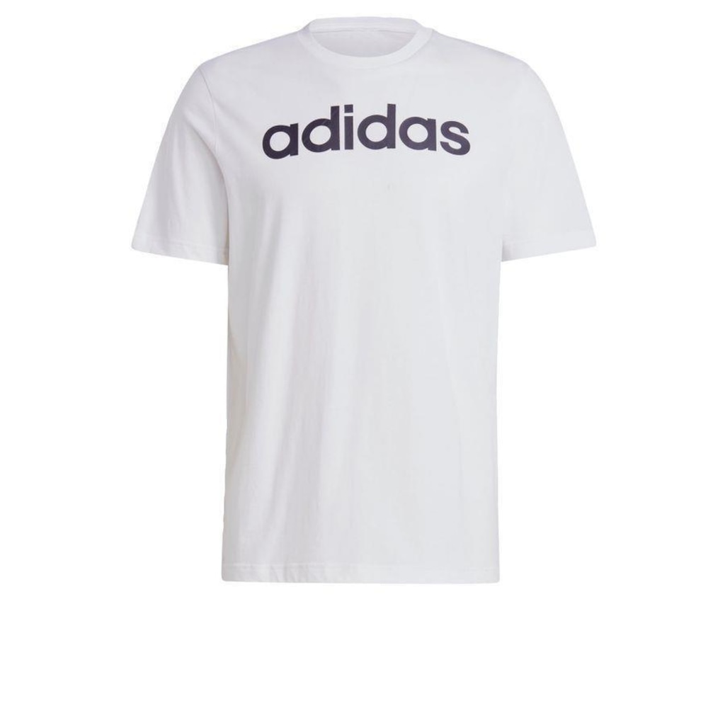 Camiseta Masculina adidas Manga Curta Logo Linear - Foto 2