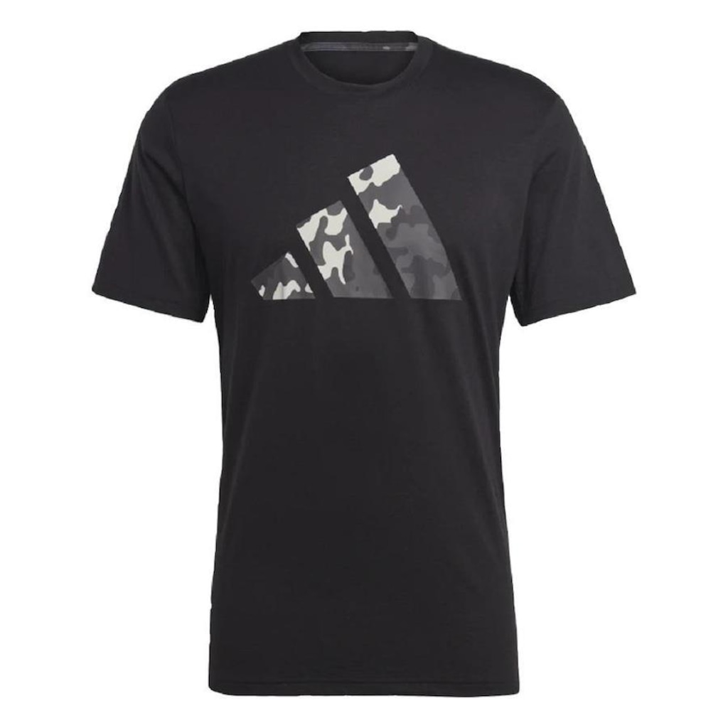 Camiseta adidas Treino Essentials Bl Log - Masculina - Foto 1