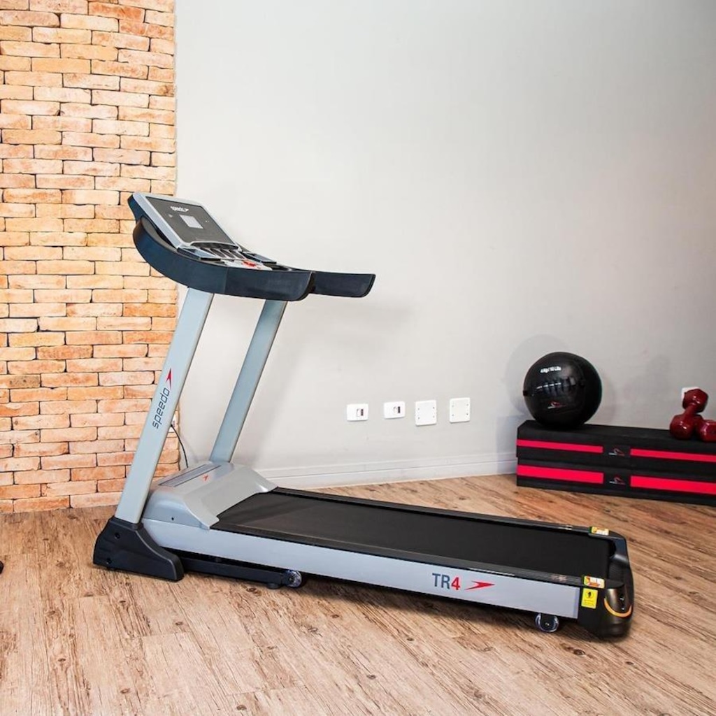 Esteira Ergométrica Speedo TR 4 com Inclinação Eletrônica - 110V