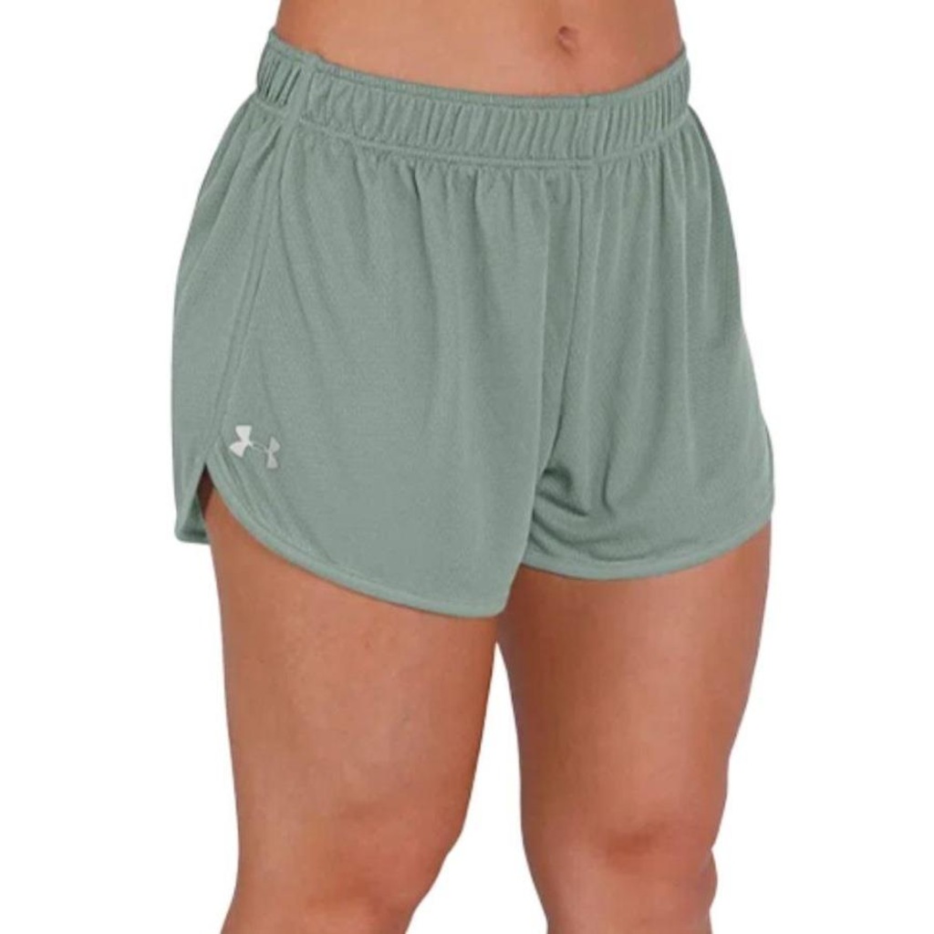 Shorts Under Armour Tech Mesh 3 BRZ - Feminino