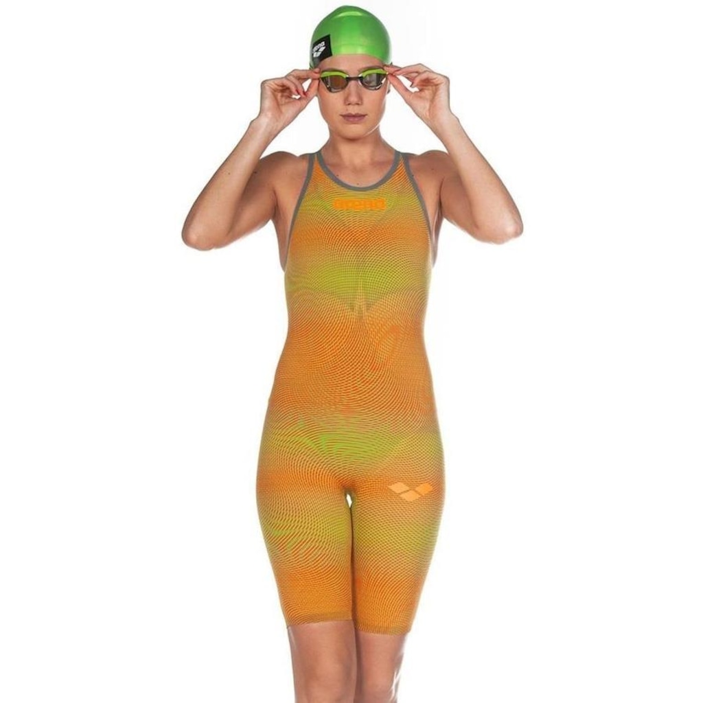 Maiô Arena Natação Powerskin Carbon Air 2 Aberto - Adulto - Foto 1