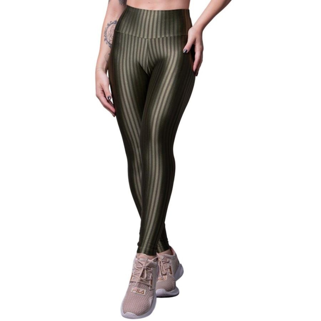 Calça Calça Legging Vekyo New Zig Poliamida - Feminina