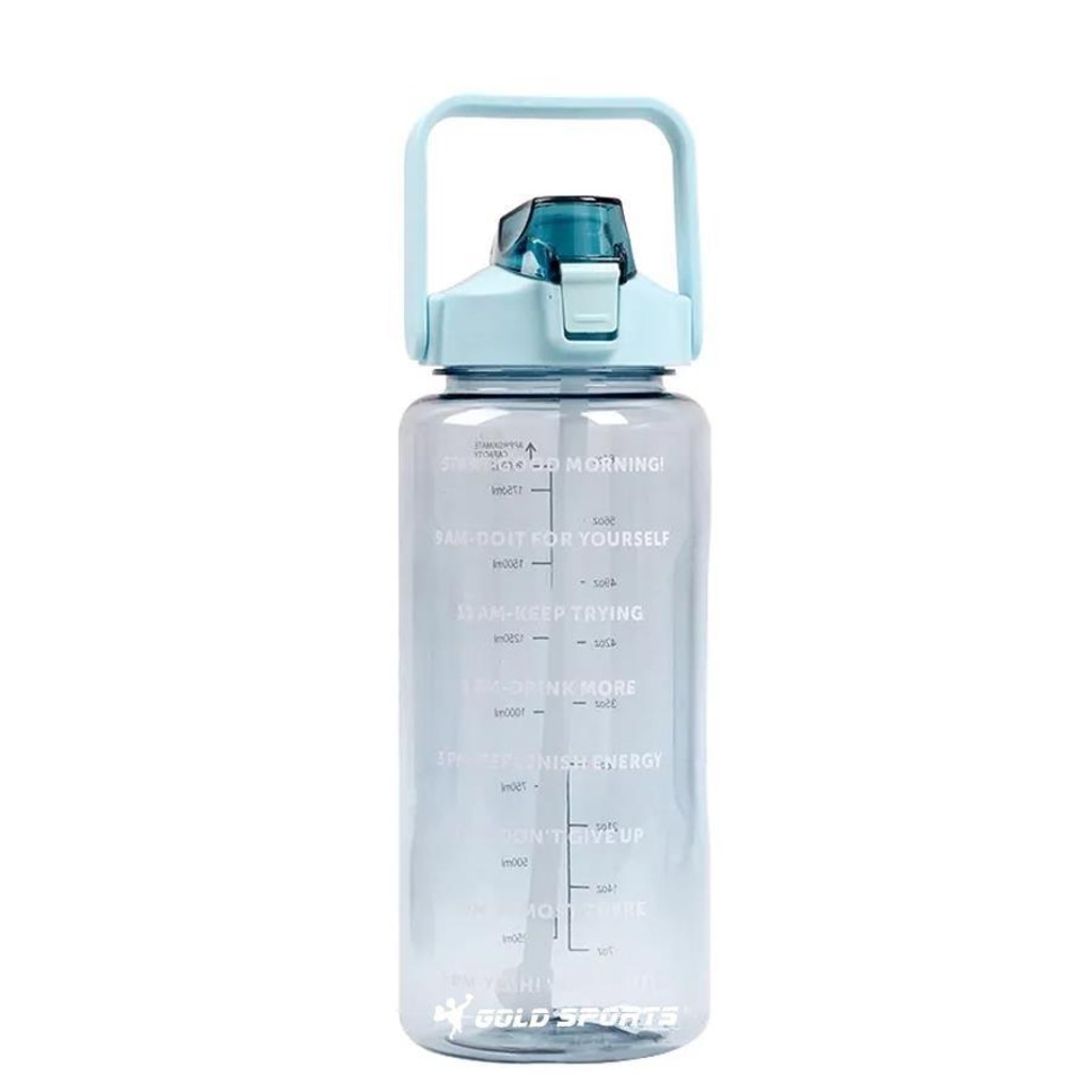 Garrafa Gold Sports Translucida Fitness II - 2 Litros