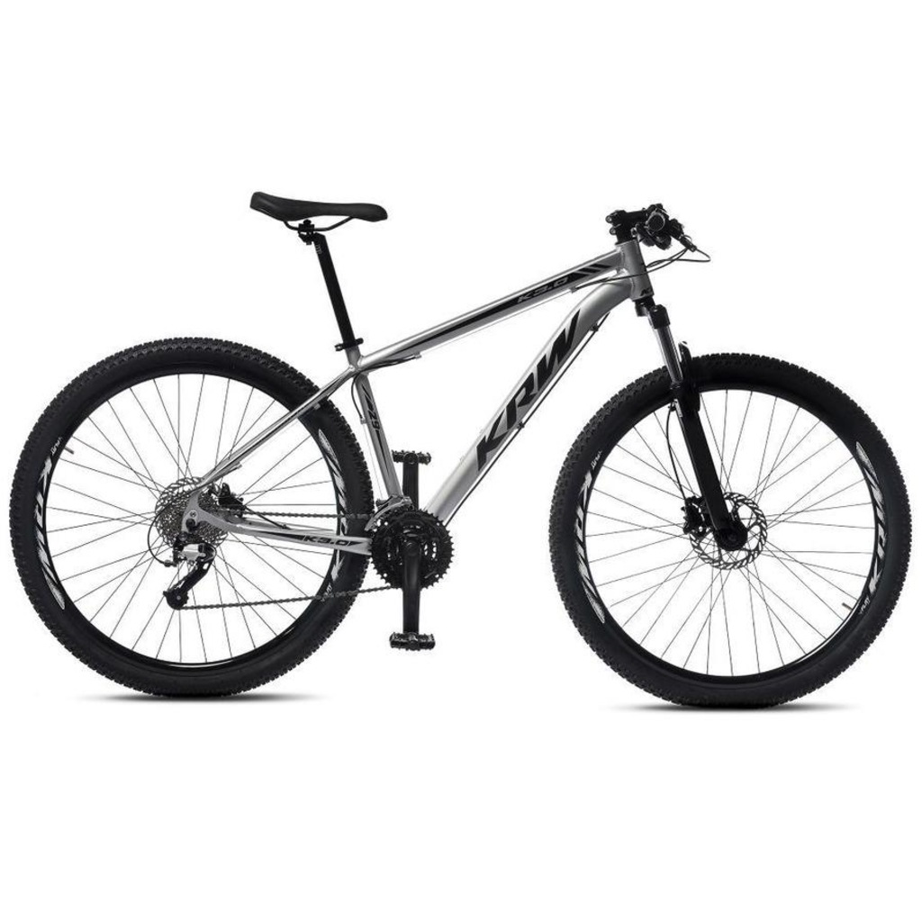 Bicicleta Aro 29 KRW R3 Alumínio - Freio Hidráulico - Câmbio Sunrun - 27 Velocidades - Unissex