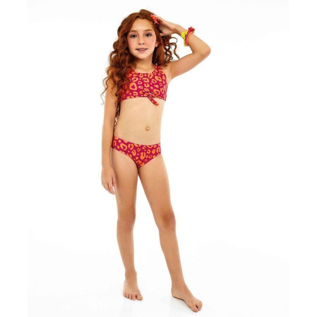 Biquíni Cia do Broto Italia 3 Pecas - Infantil - Foto 1