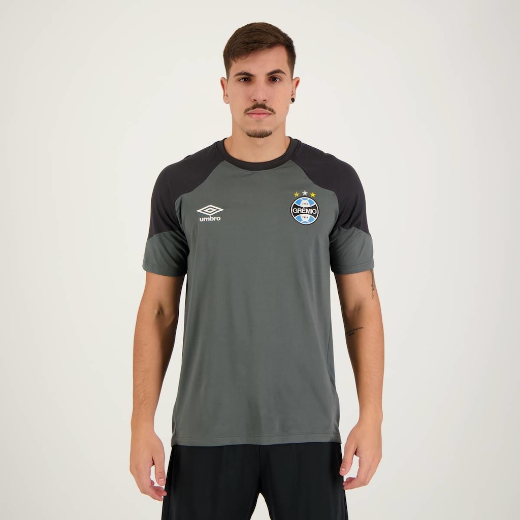 Camisa do Grêmio Concentração 2023 Umbro - Masculina