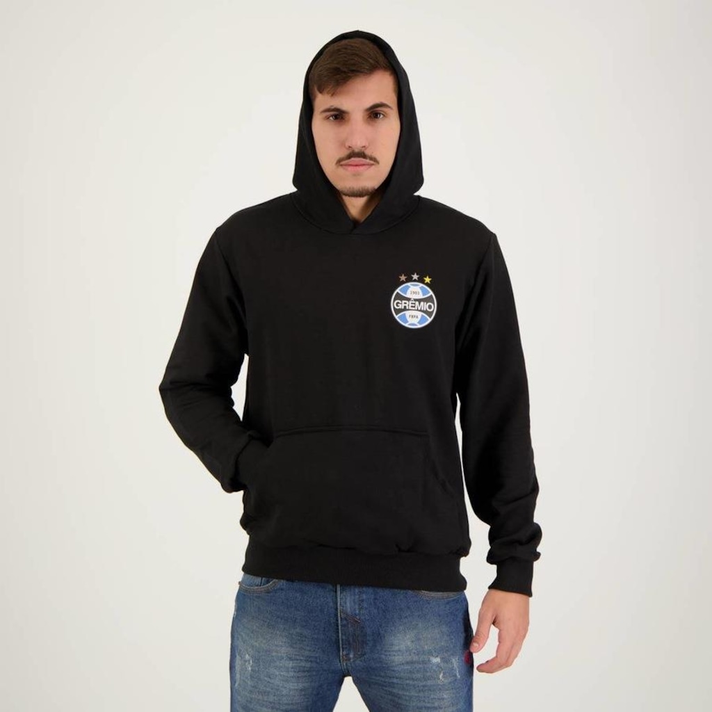 Imagem 5 do produto Blusão de Moletom com Capuz do Grêmio Futfanatics - Masculino