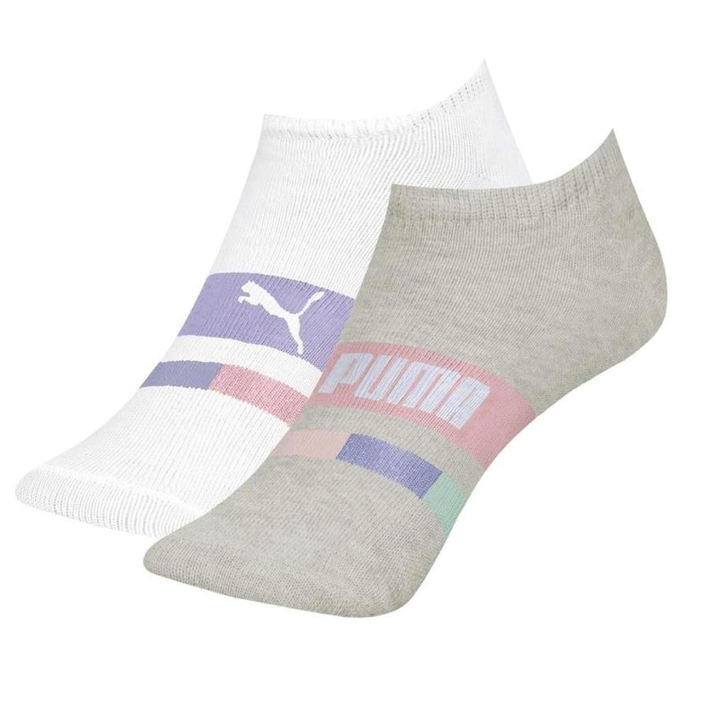 Kit de Meias Sapatilha Puma - 2 Pares - Infantil - Foto 1