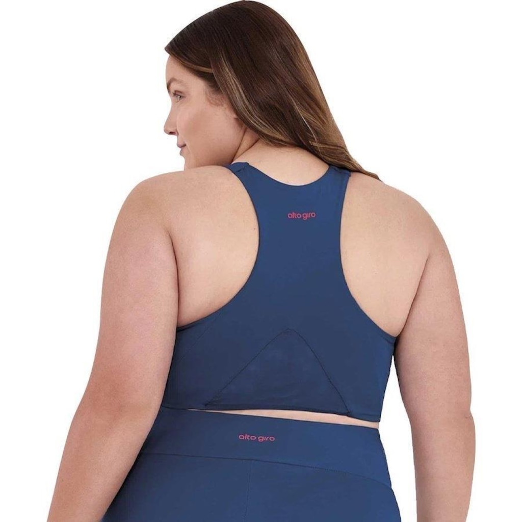 Imagem 2 do produto Top Fitness Alto Giro Tule - Feminino