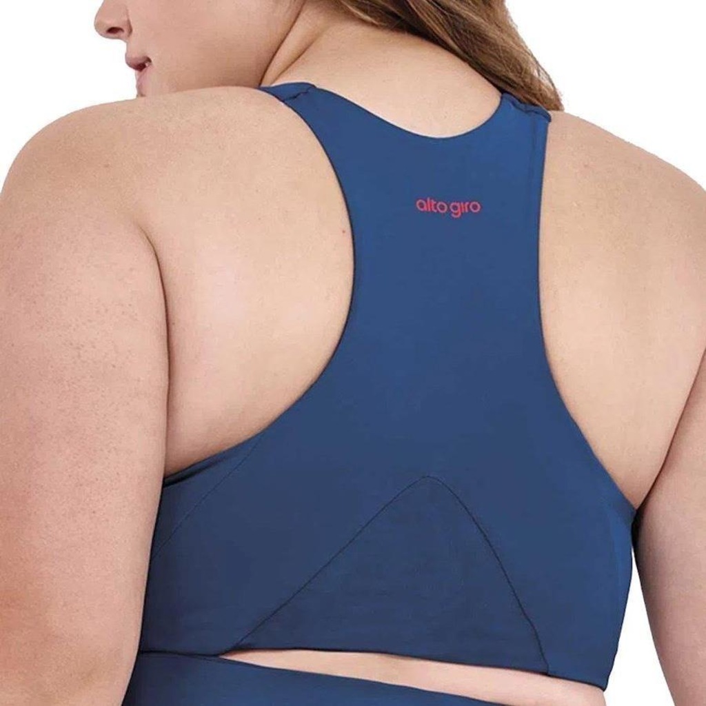 Imagem 4 do produto Top Fitness Alto Giro Tule - Feminino