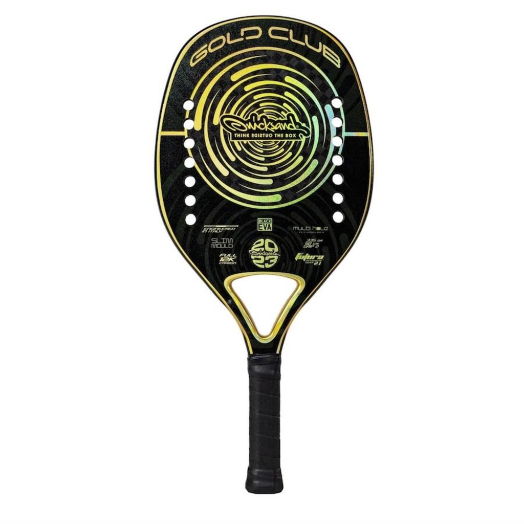 Raquete de Beach Tennis Quicksand GOLD 2023 - Adulto - Foto 1