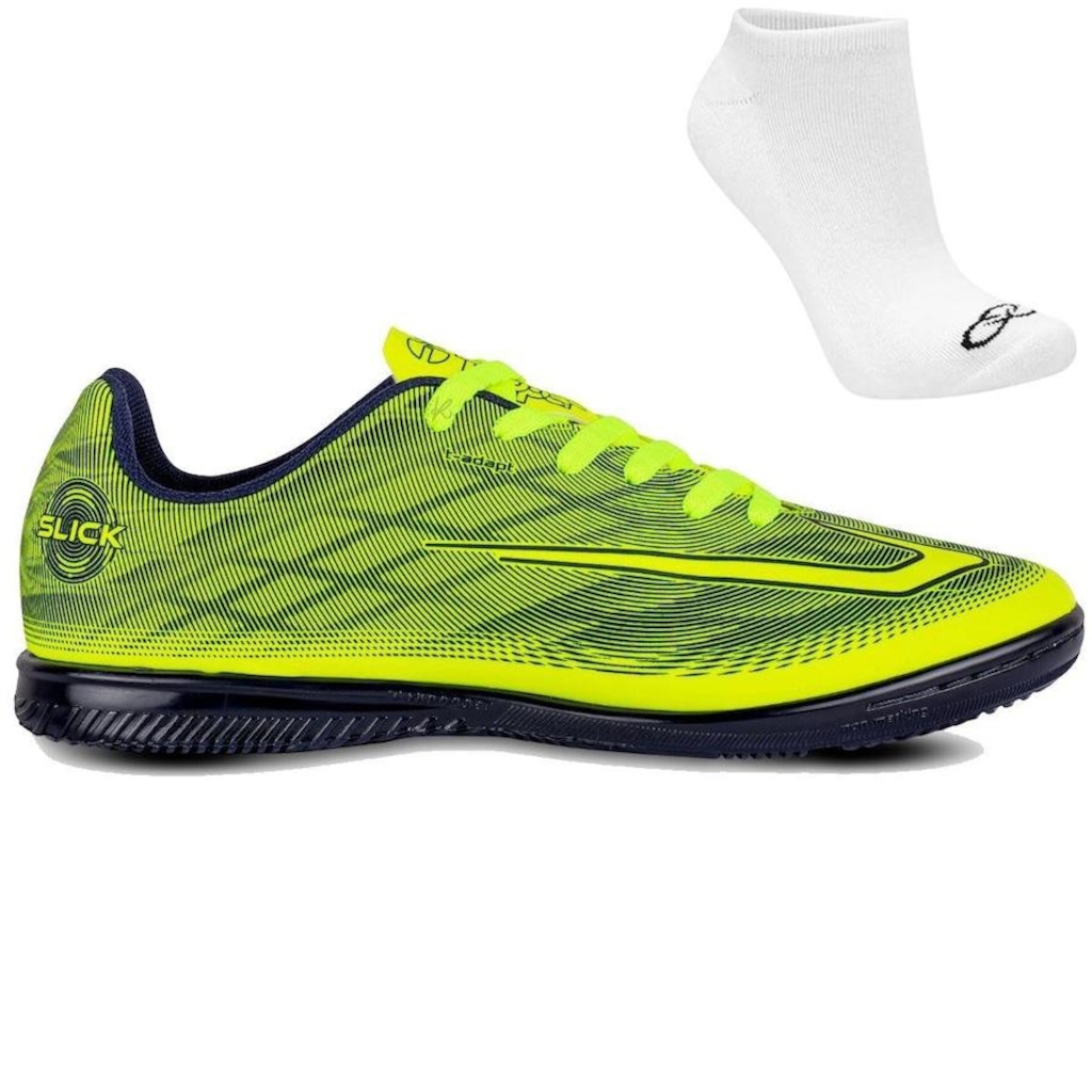Chuteira Futsal Topper Slick Iv + Par de Meias - Adulto