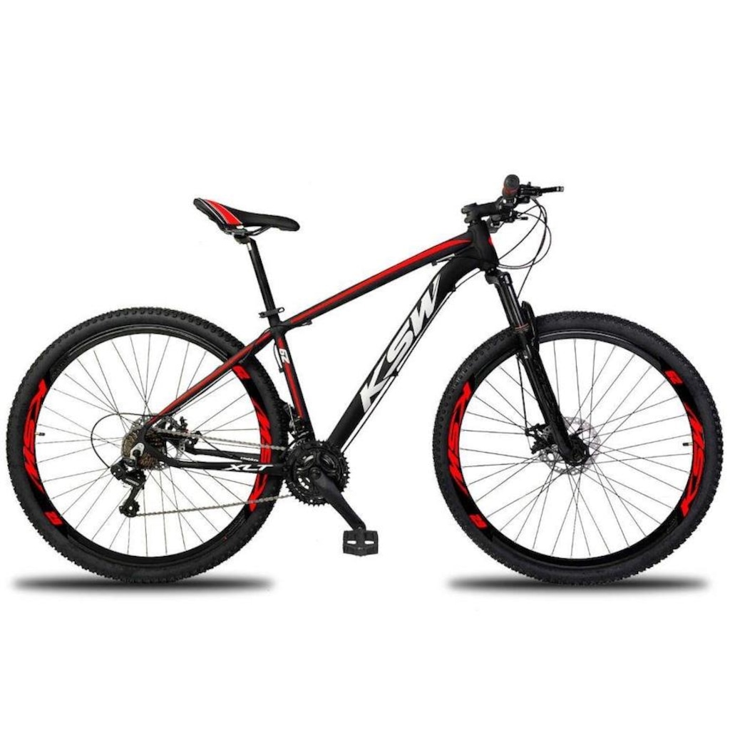 Bicicleta Aro 29 KSW XLT - Freio a Disco - Câmbios Shimano - 21 Marchas - Foto 1