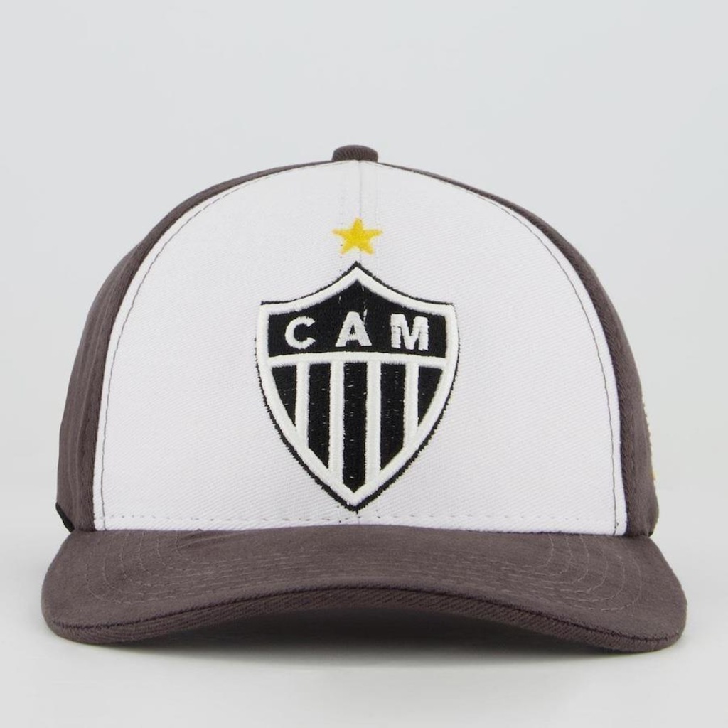 Boné Aba Curva do Atlético Mineiro Escudo Futfanatics - Snapback - Adulto - Foto 1