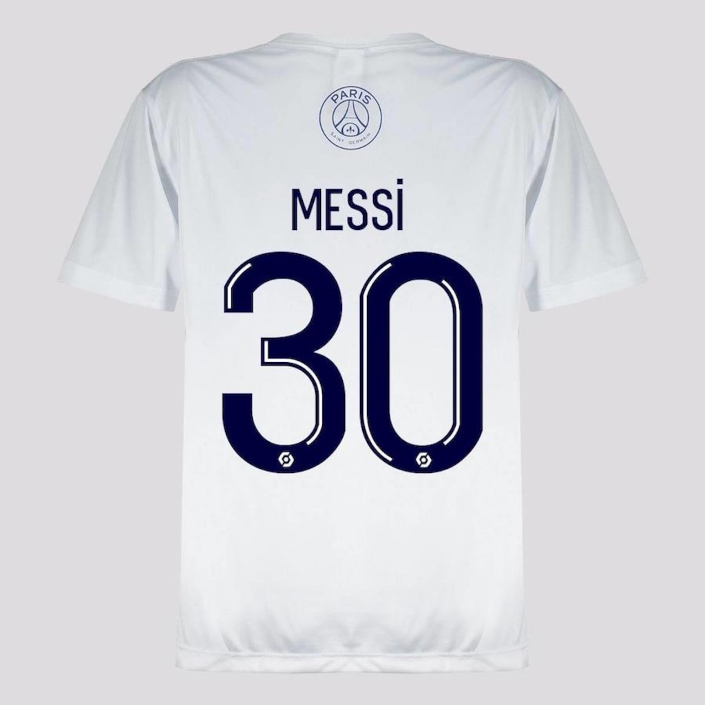 Camisa PSG Balle 30 Messi Futfanatics - Infantil - Foto 1