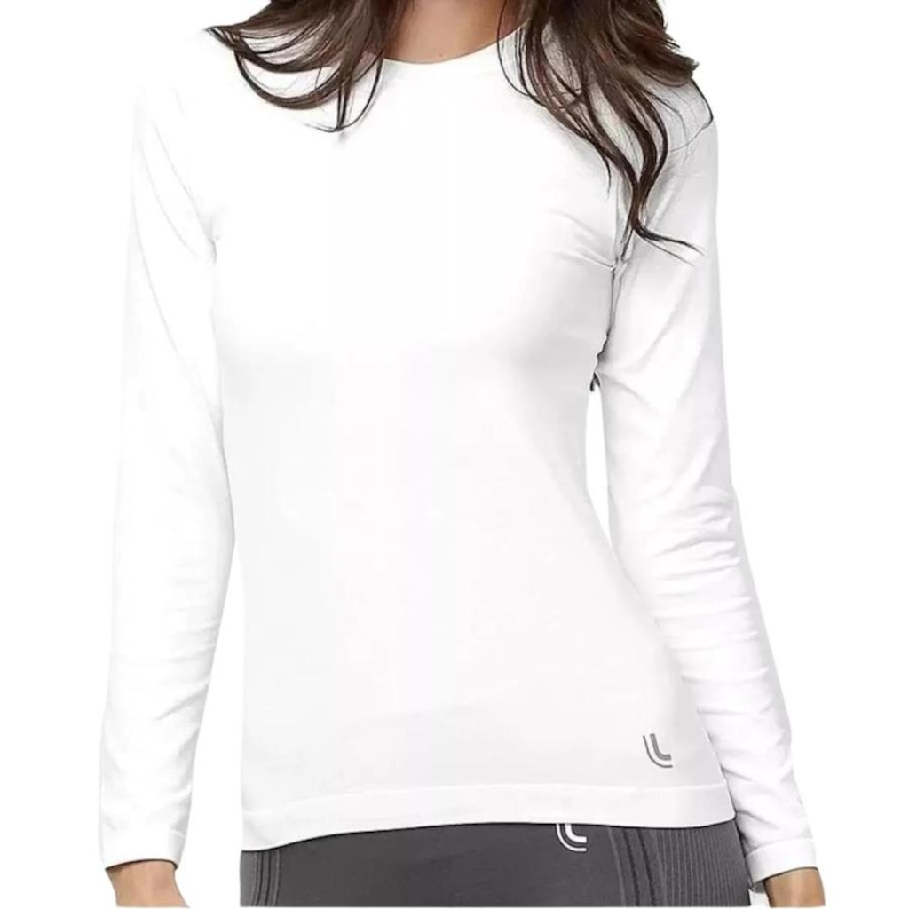 Camiseta Lupo Repelente Uv Manga Longa - Feminina - Foto 1
