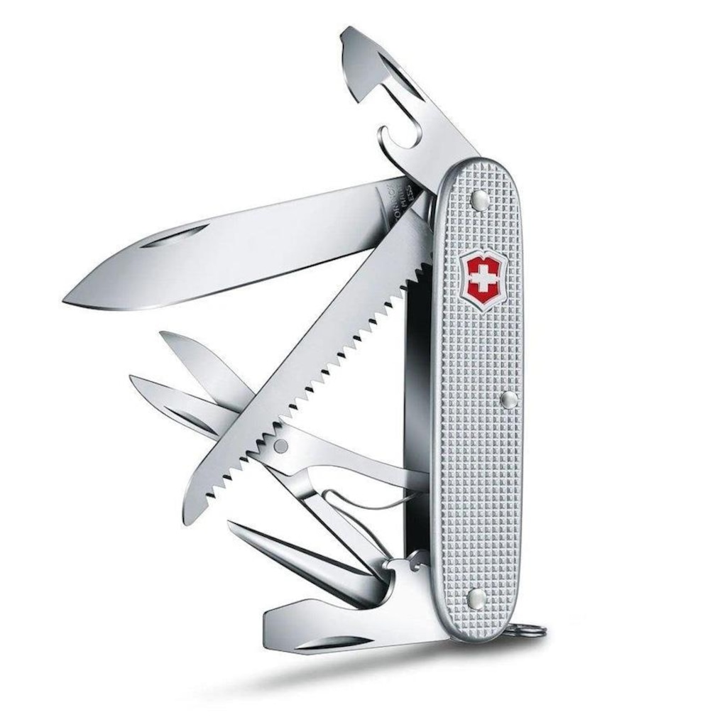 Canivete de Camping de Bolso Victorinox Médio Farmer X Alox - Foto 1