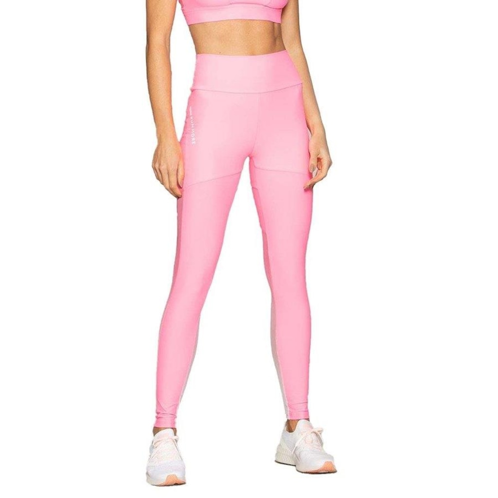 Calça Legging Run More Neon - Feminina