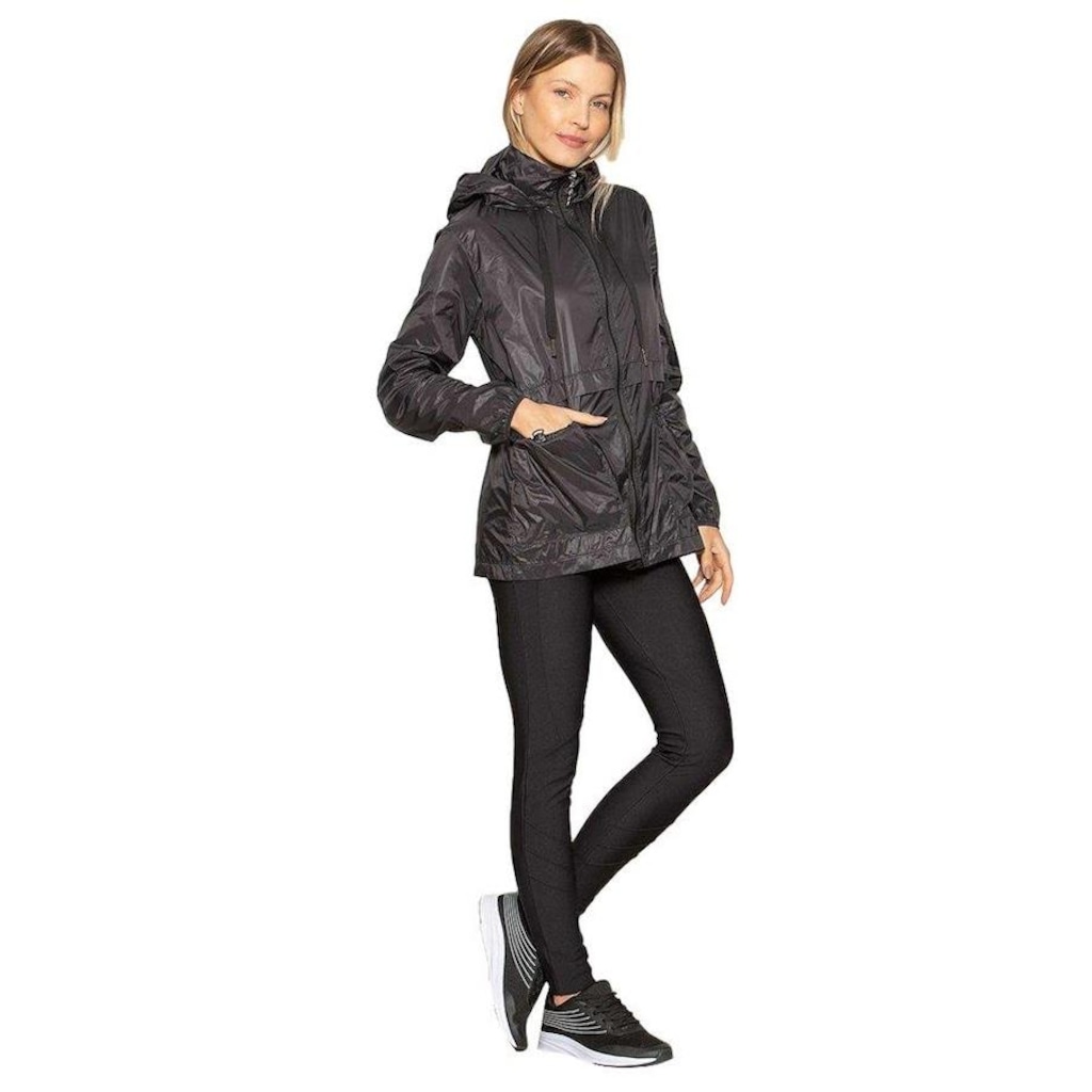 Imagem 3 do produto Jaqueta com Capuz Run More Poly Asia - Feminina