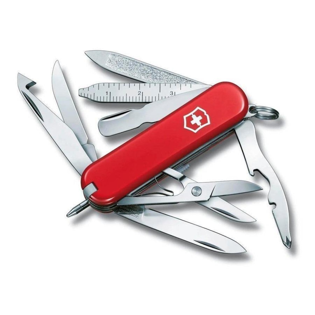Canivete de Bolso Victorinox Pequeno Mini Champ 18 Funções