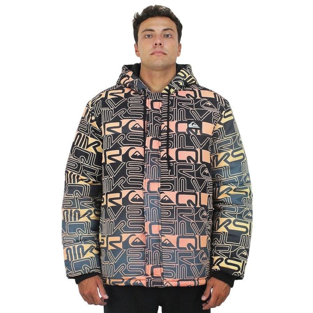 Imagem 2 do produto Jaqueta com Capuz Quiksilver Puff World Block - Masculina