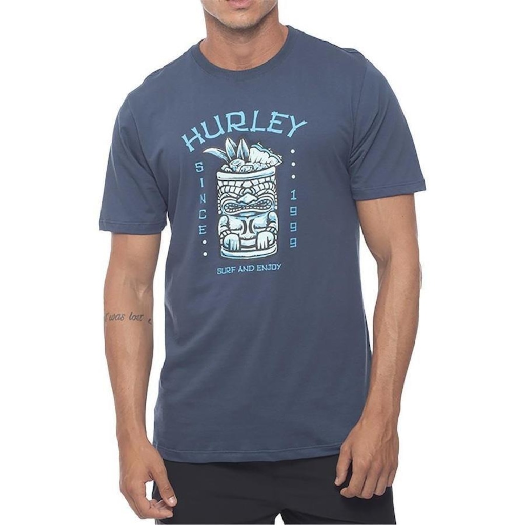 Camiseta Hurley Tiki Dring SM23 - Masculina