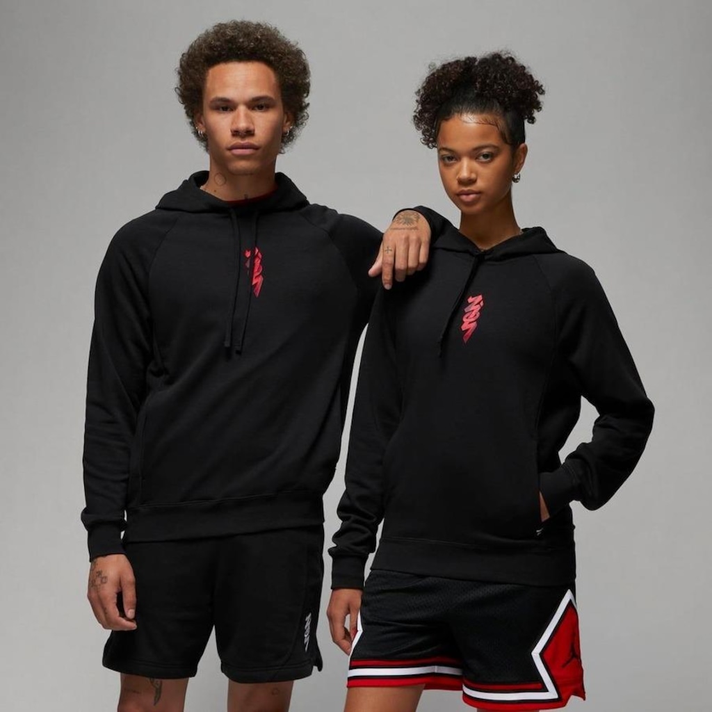 Blusão com Capuz Nike Jordan Zion Dri-FIT Crossover - Masculino - Foto 1