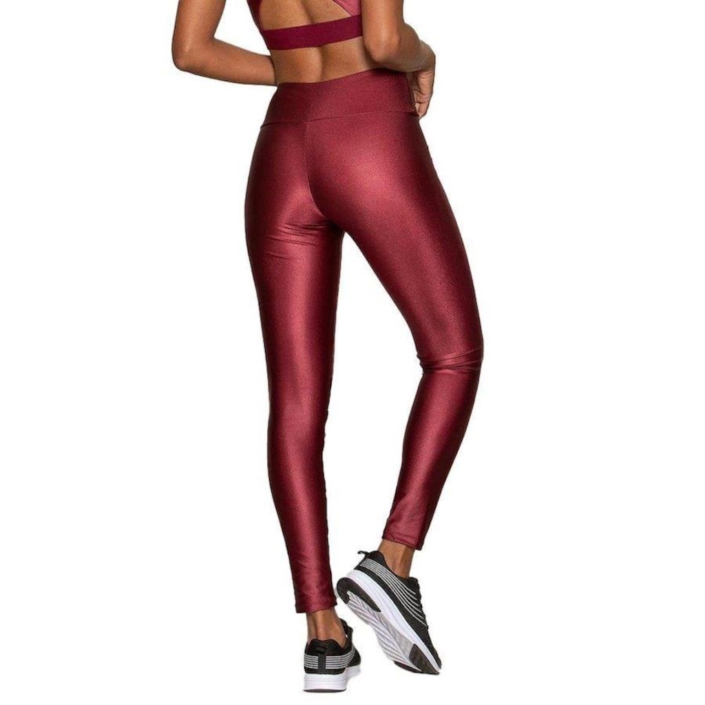 Imagem 2 do produto Calça Legging Run More Power Cetim - Feminina