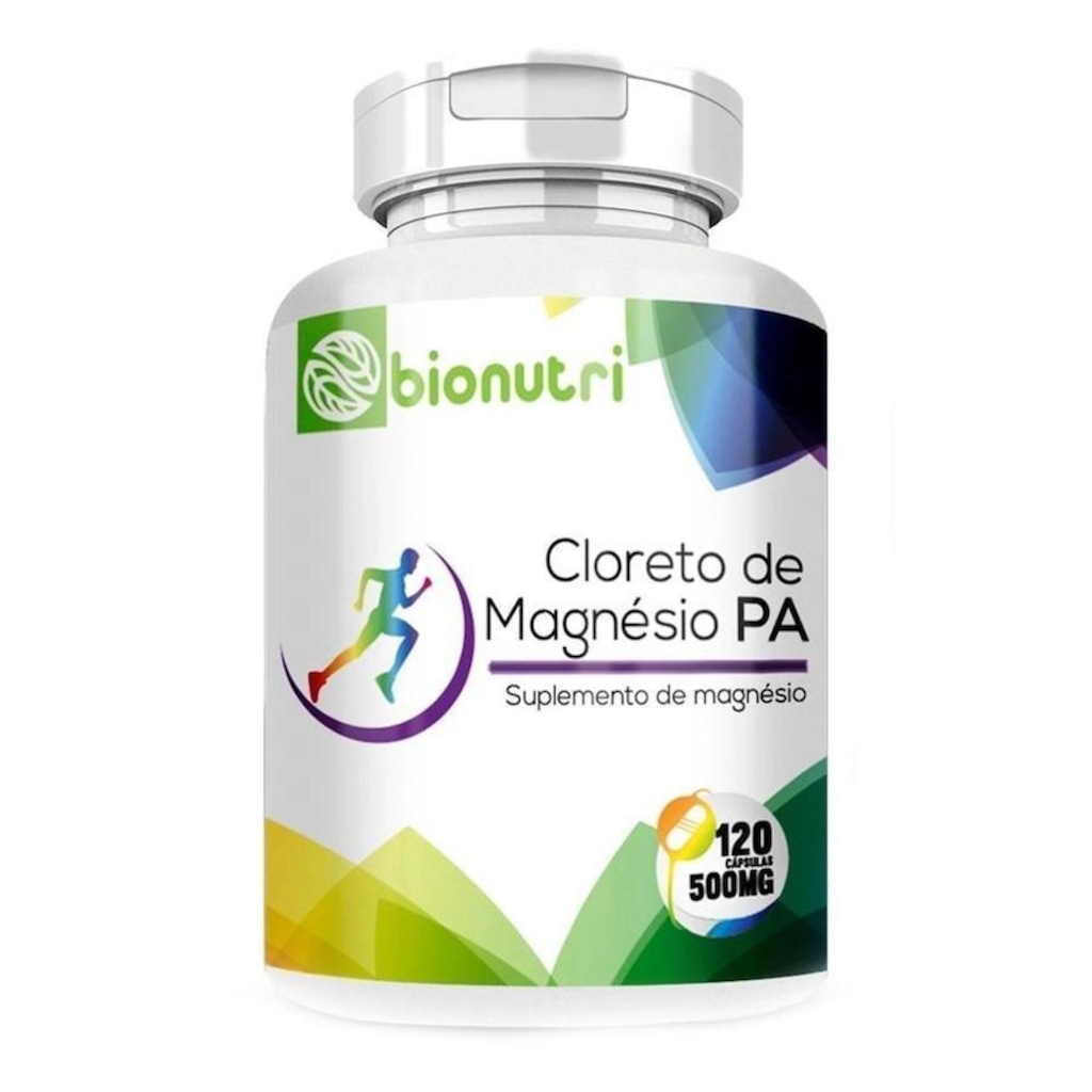 Cloreto de Magnésio PA Bionutri Bionutri - 120 cápsulas - Foto 1