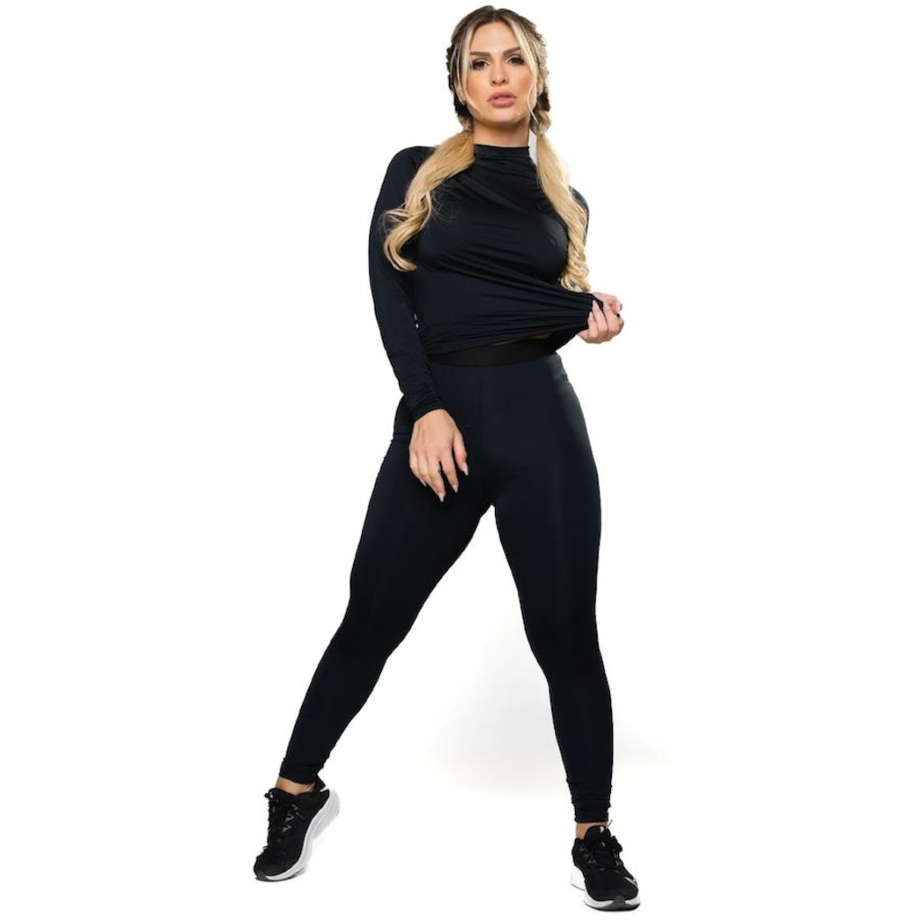 Conjunto Térmico MVB Modas Segunda Pele UV - Feminino