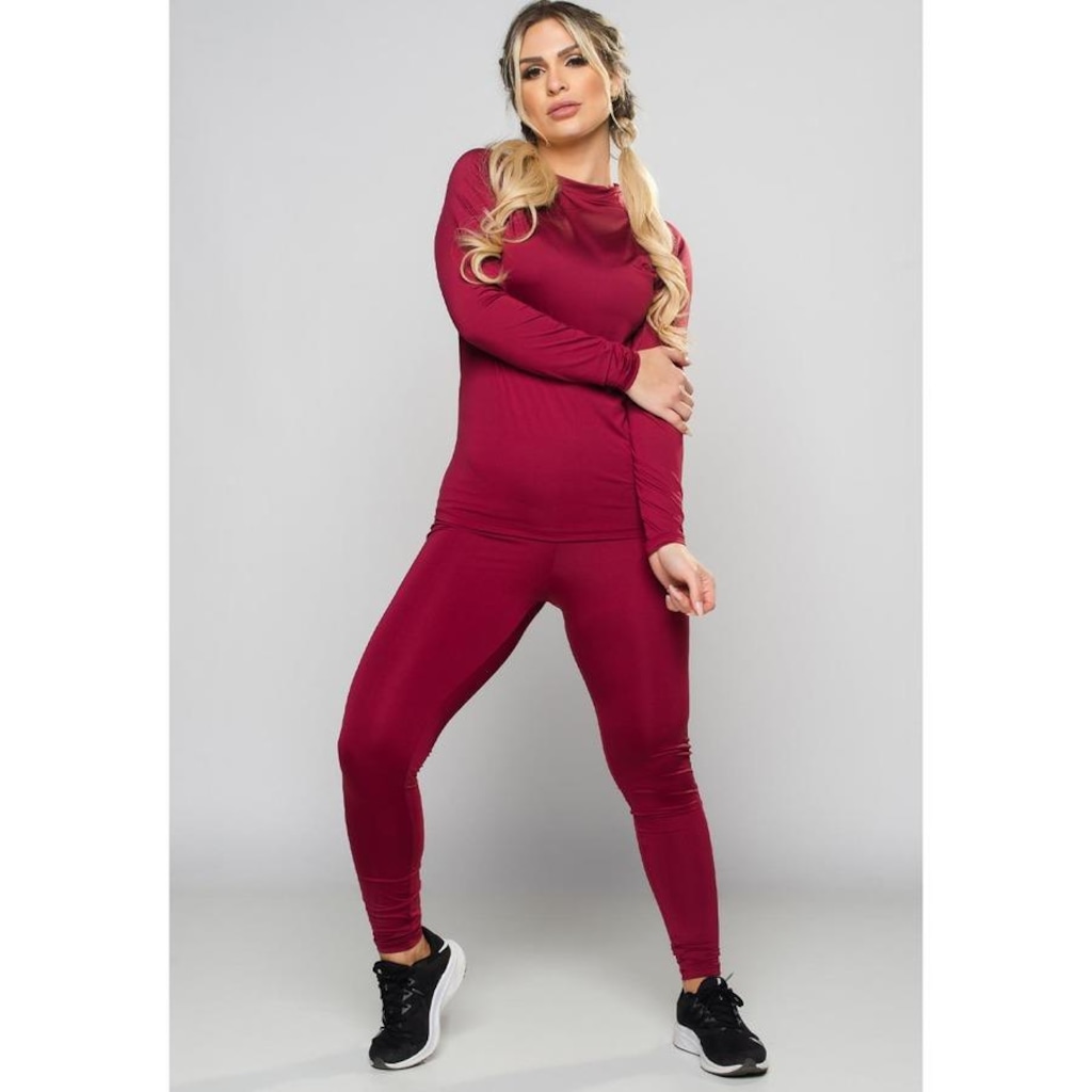 Imagem 2 do produto Conjunto Térmico MVB Modas Segunda Pele UV - Feminino