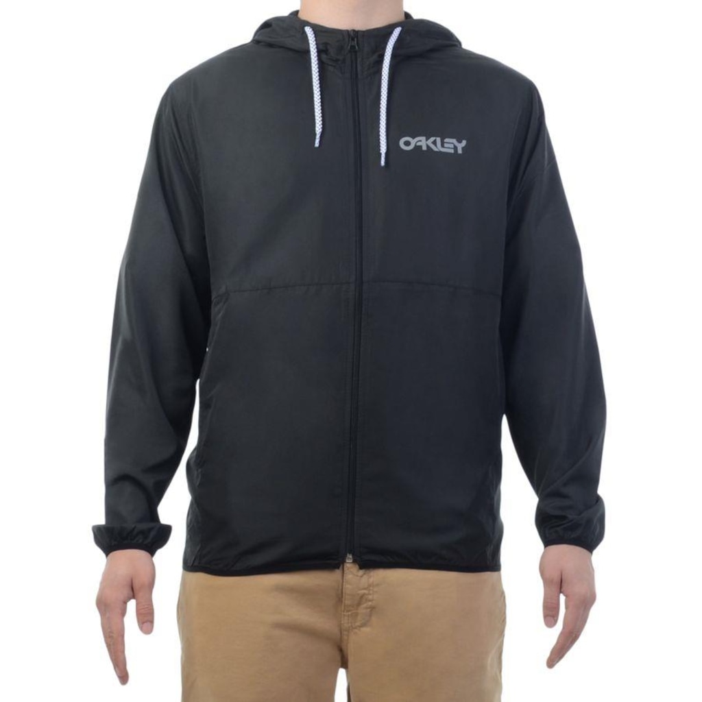 Imagem 2 do produto Jaqueta com Capuz Oakley Puff Blackout - Masculina
