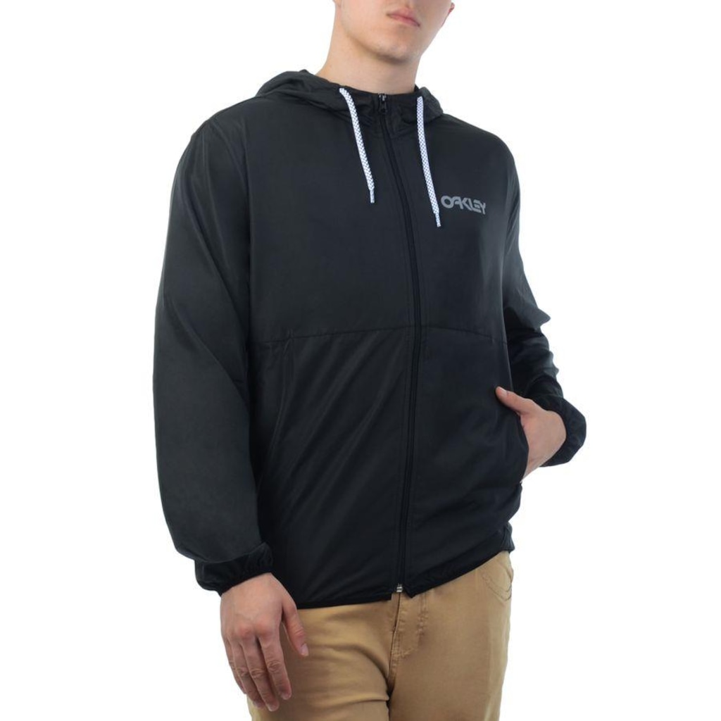 Jaqueta com Capuz Oakley Puff Blackout - Masculina
