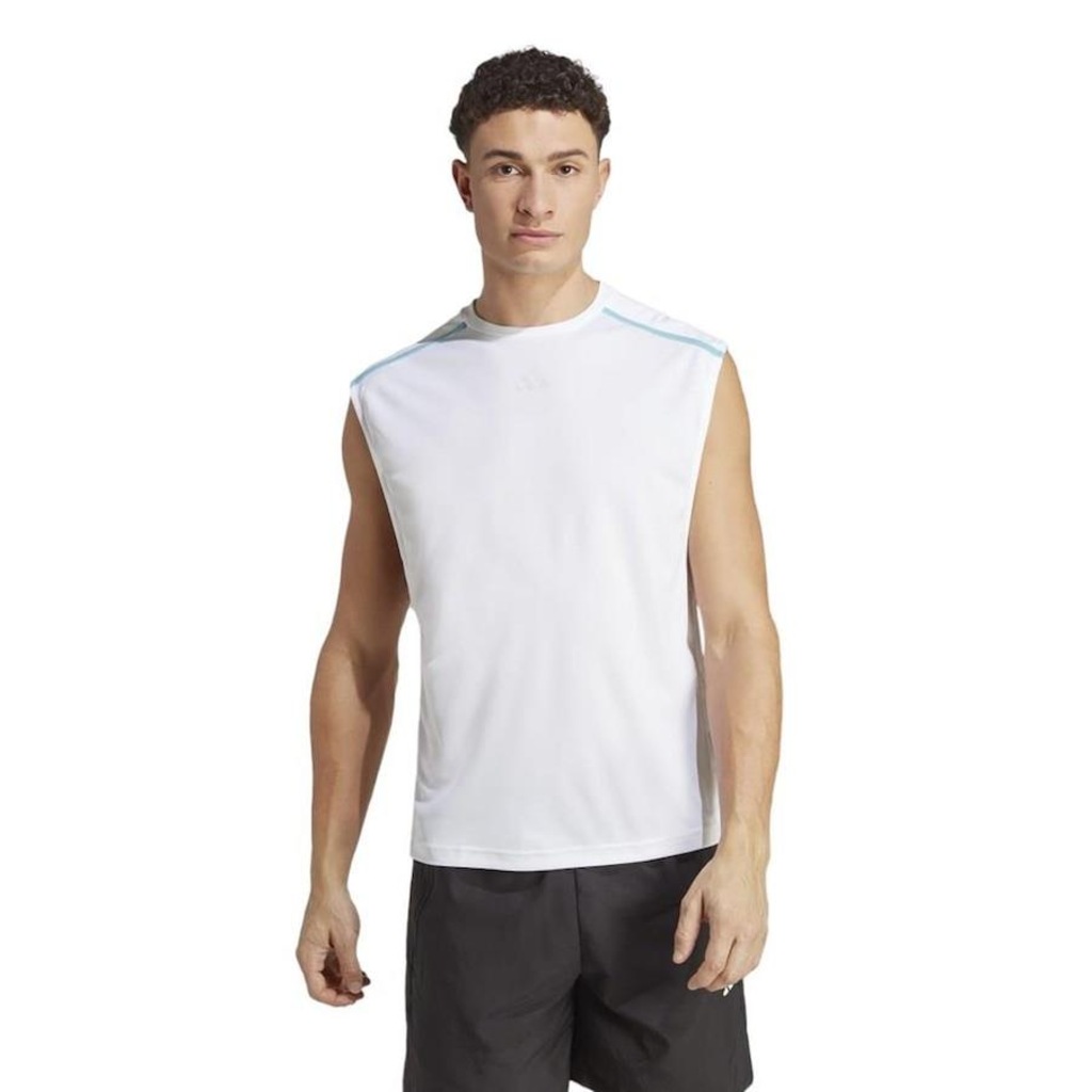 Camiseta Regata adidas Workout Base - Masculina - Foto 1