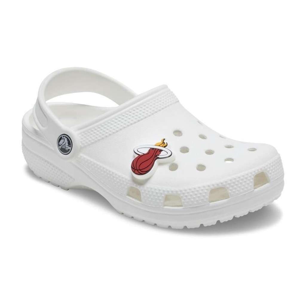 Imagem 2 do produto Jibbitz Crocs Nba Miami Heat Logo