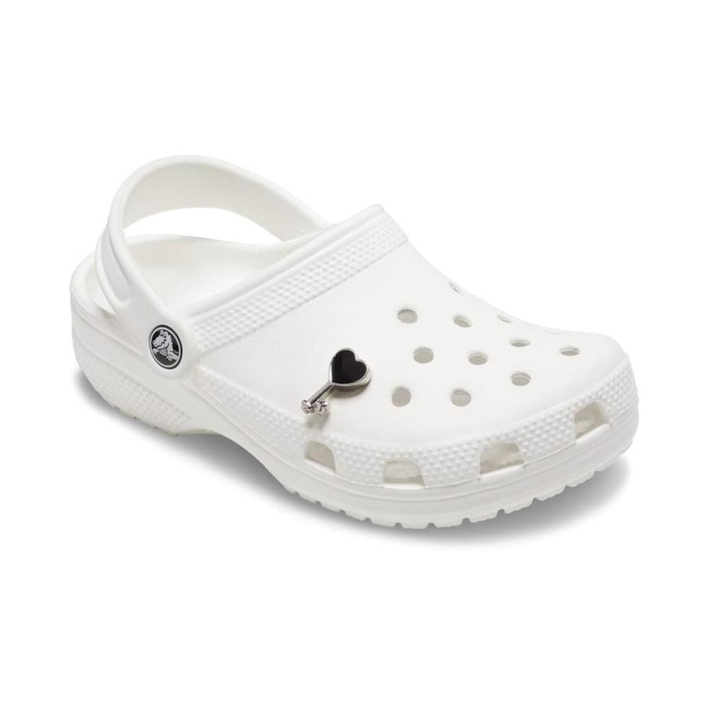 Imagem 2 do produto Jibbitz Crocs Chave Prata de Coração