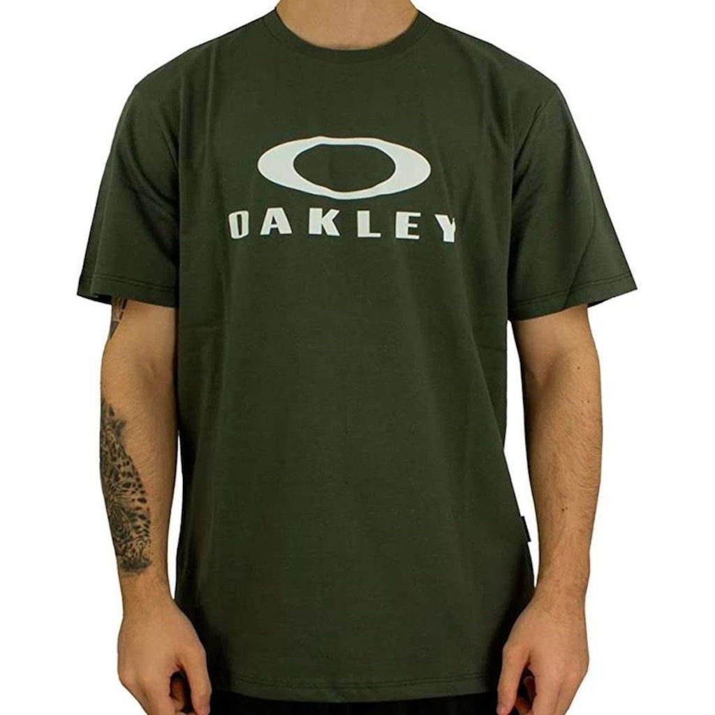 Camiseta Oakley O-Bark Ss Tee - Masculina - Foto 1