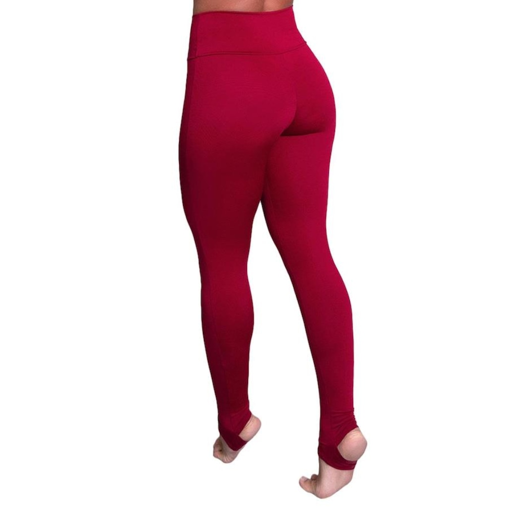 Imagem 2 do produto Calça Legging MVB Modas Pezinho Suplex Cintura Alta - Feminina