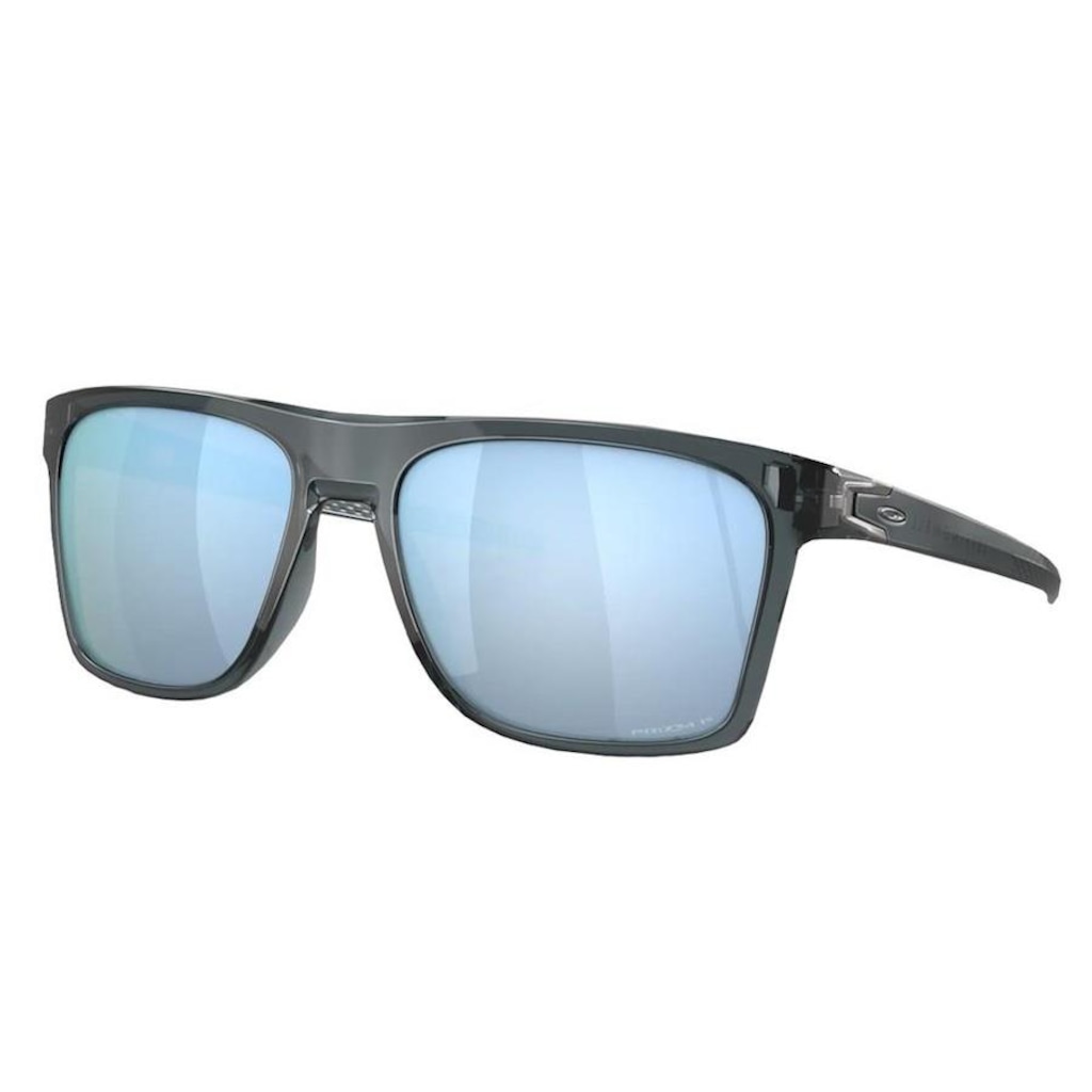 Óculos de Sol Oakley Leffingwell Black Ink Prizm Grey - Unissex