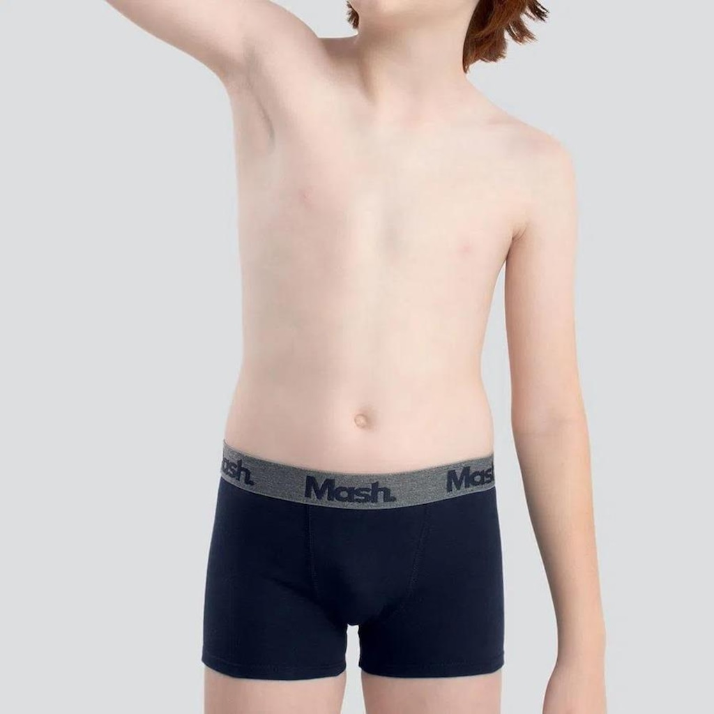 Imagem 2 do produto Kit Cuecas Boxer Mash Elástico - 2 Unds - Infantil